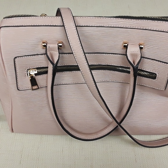 Blush Pink Satchel Crossbody Purse NWOT Boho - Picture 2 of 8
